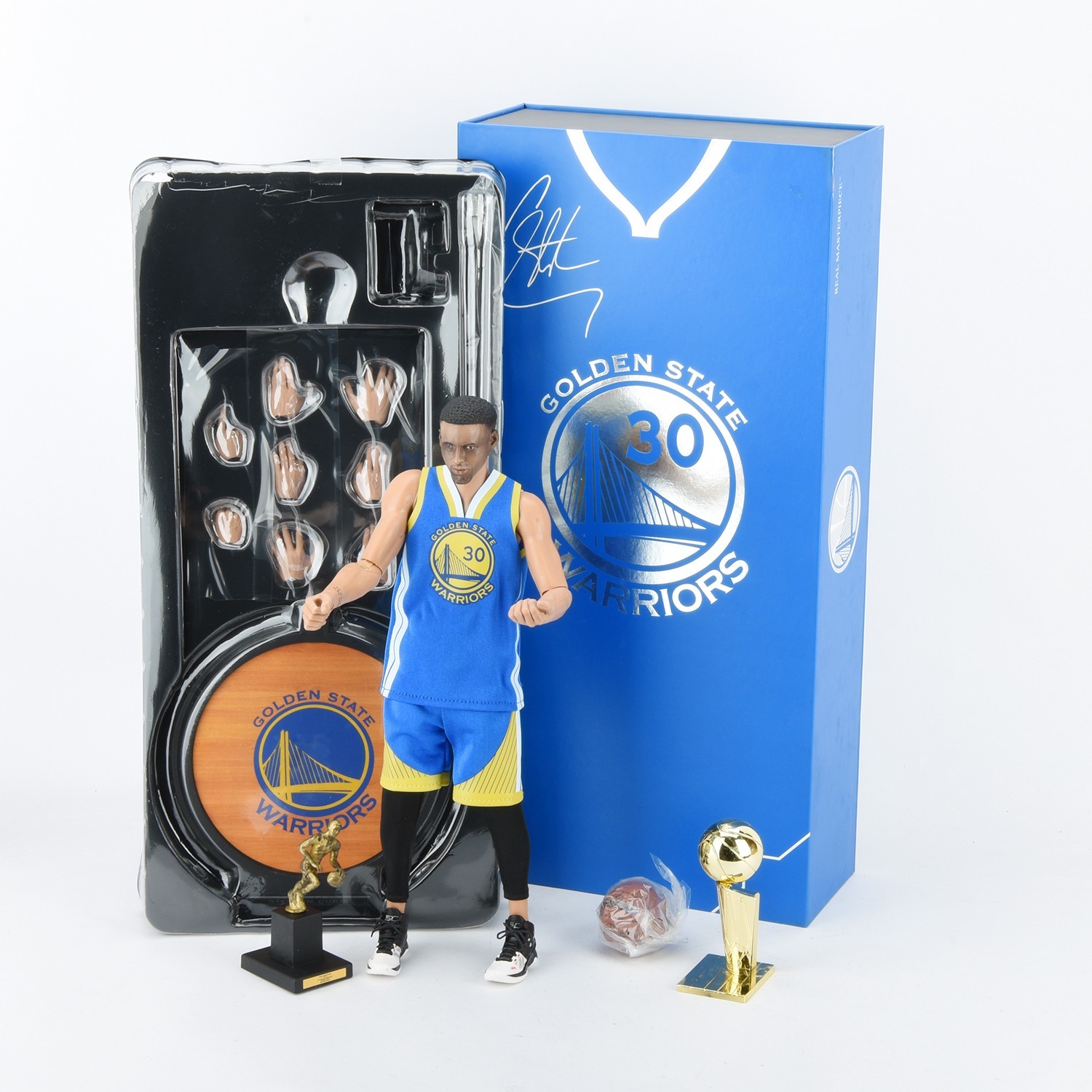 Golden State Warriors Stephen Curry 30 Enterbay 1:6 Scale NBA Action Figure Gift