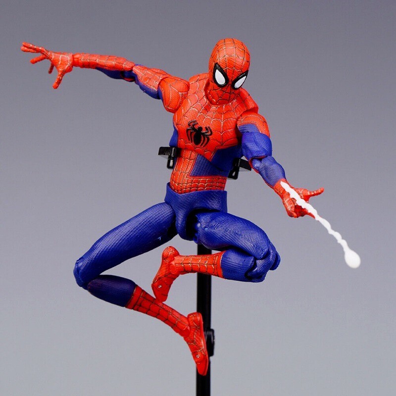 Spider-Man: Into the Spider-Verse Action Figure Toys Peter B. Parker Miles Model
