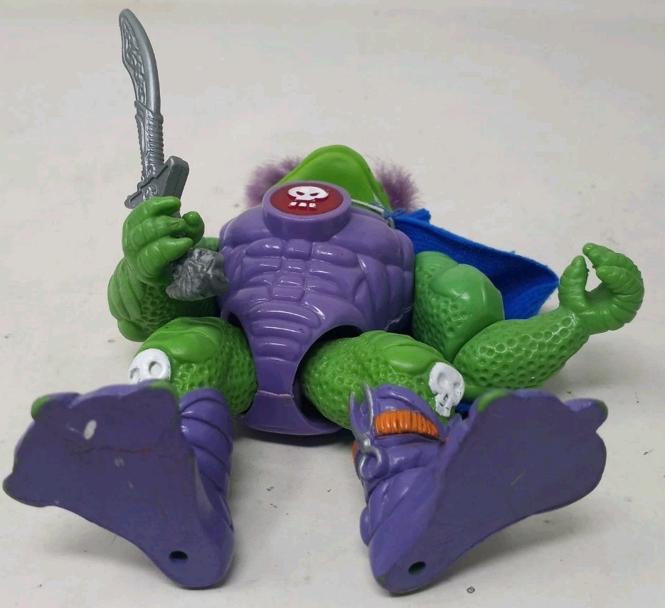 Vintage 1992 Ace Novelty Stone Protectors Zok Evil Leader Action Figure