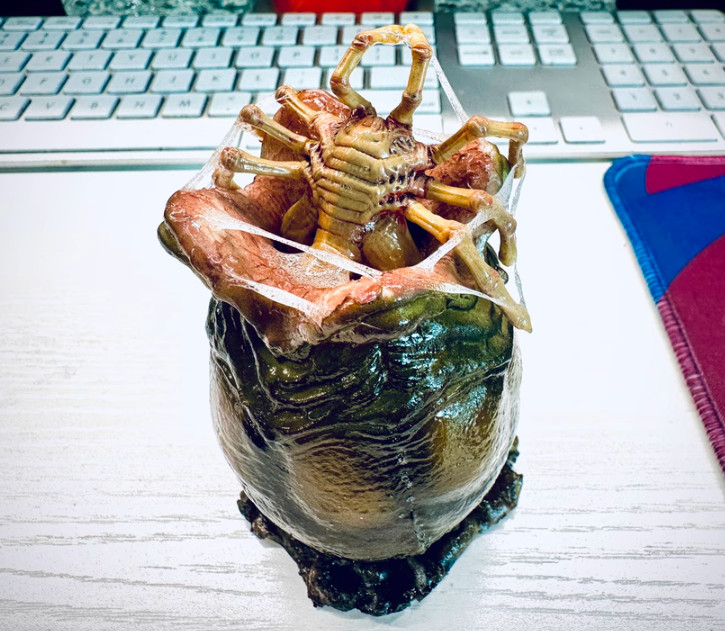 1/6 Alien Xenomorph Egg Solid Resin Model For Model DIY Scene Accessories Model