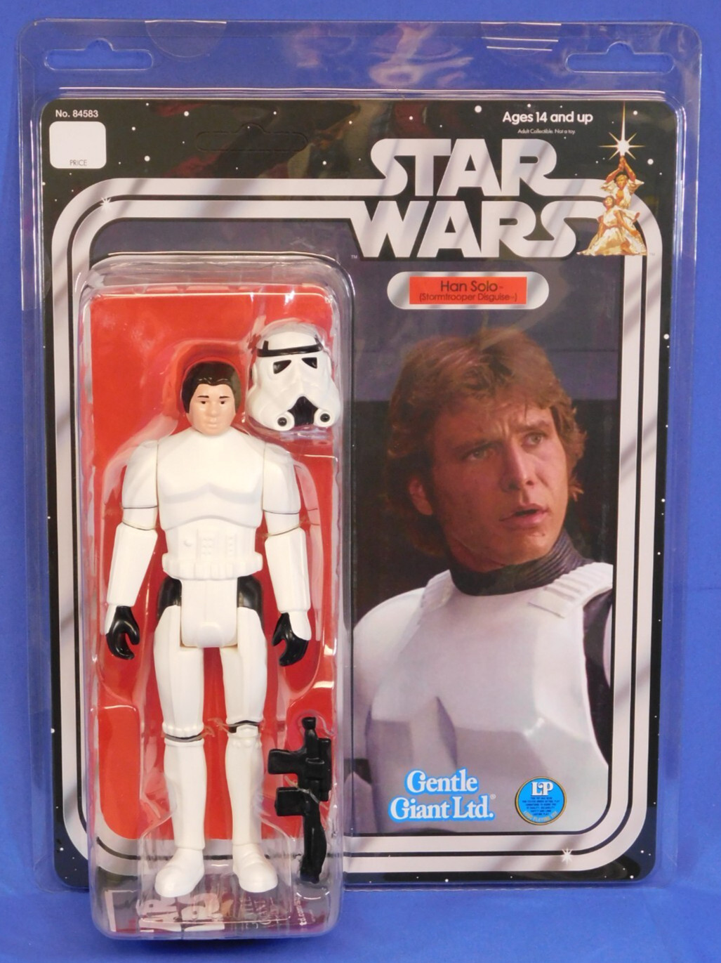STAR WARS GENTLE GIANT JUMBO 12 INCH SCALE HAN SOLO STORMTROOPER FIGURE SEALED