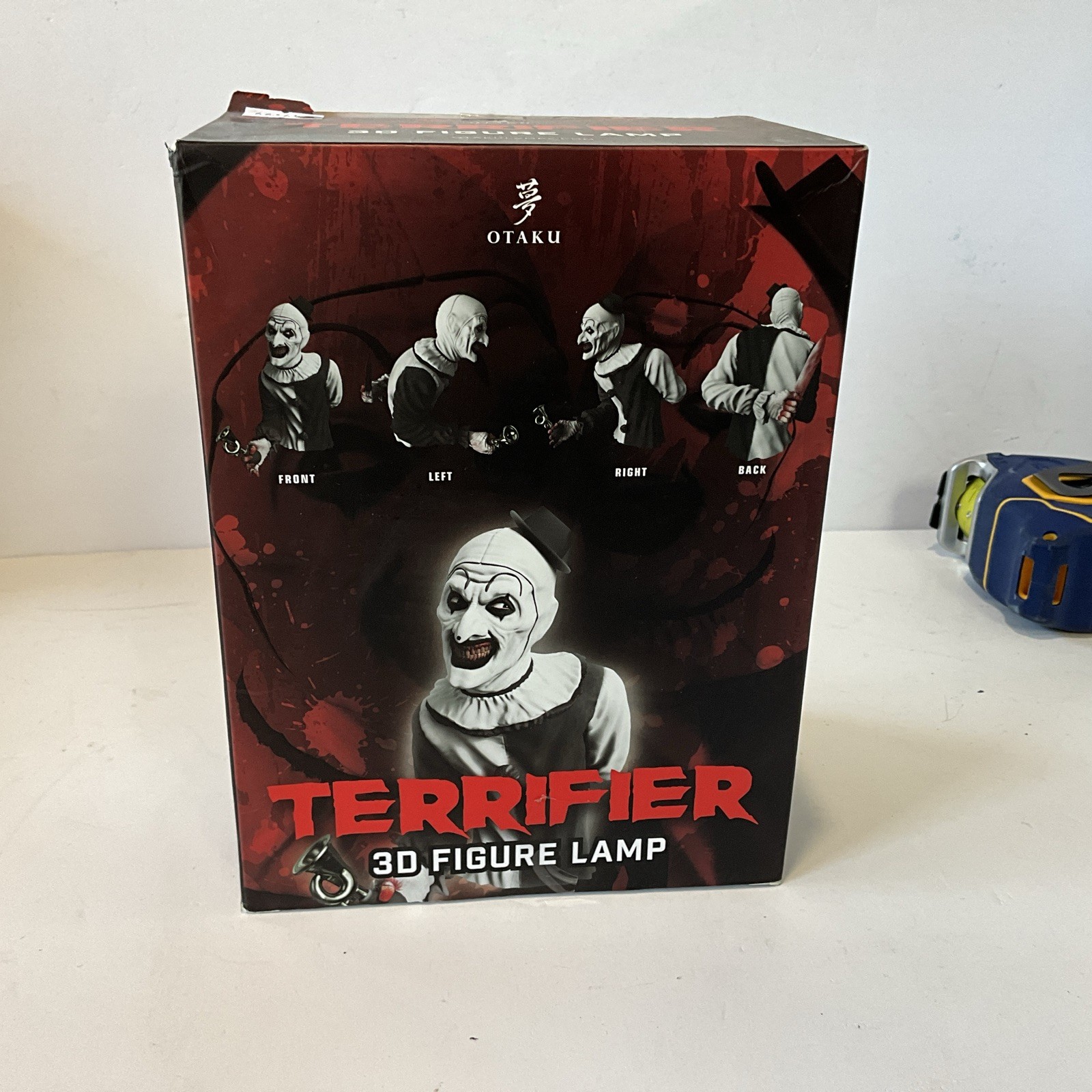 TERRIFIER ART THE CLOWN 7″ 3D FIGURE LAMP WM EXCLUSIVE SEALED