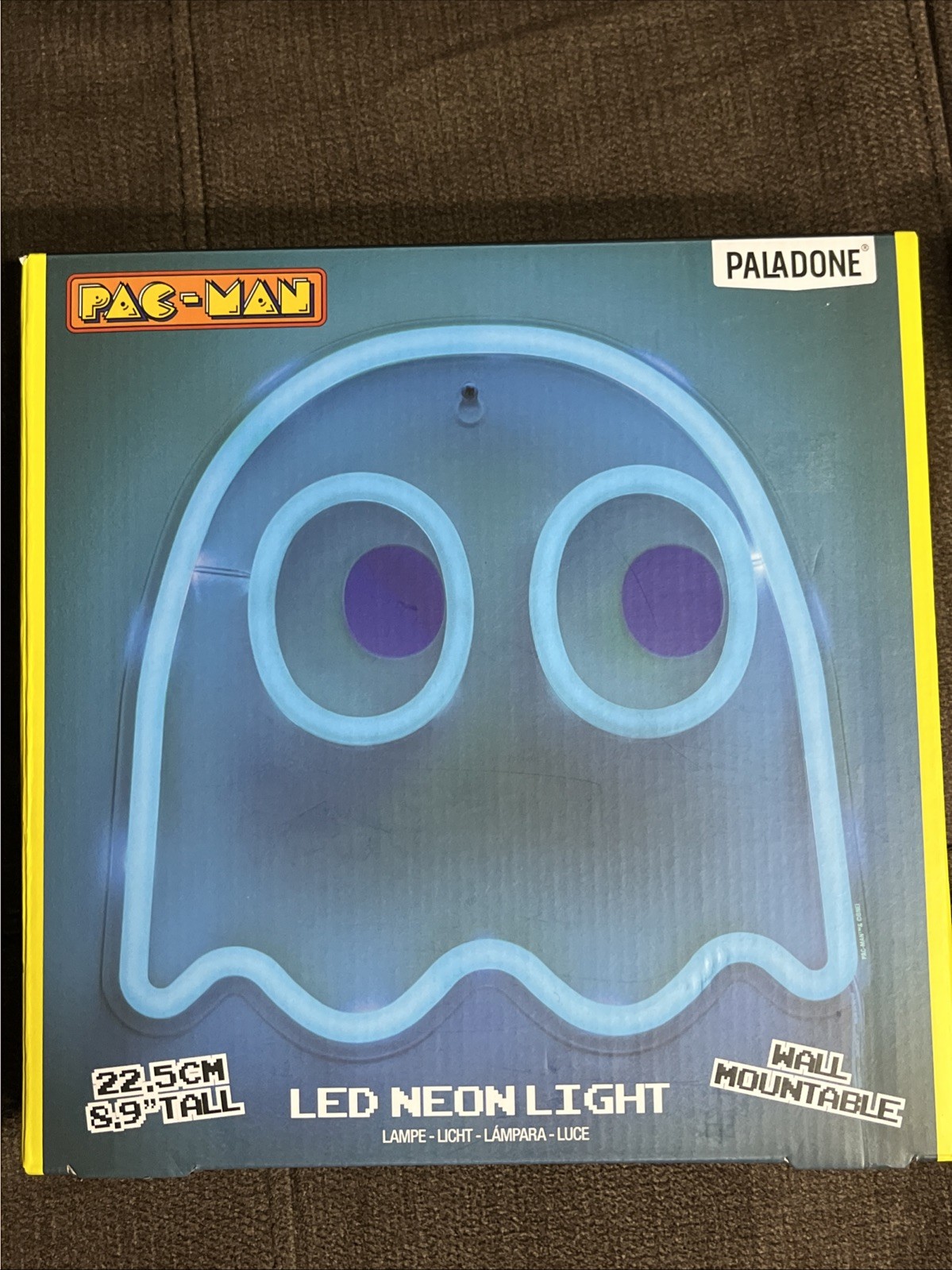 Pac-Man Ghost Wall Mountable LED Neon Light
