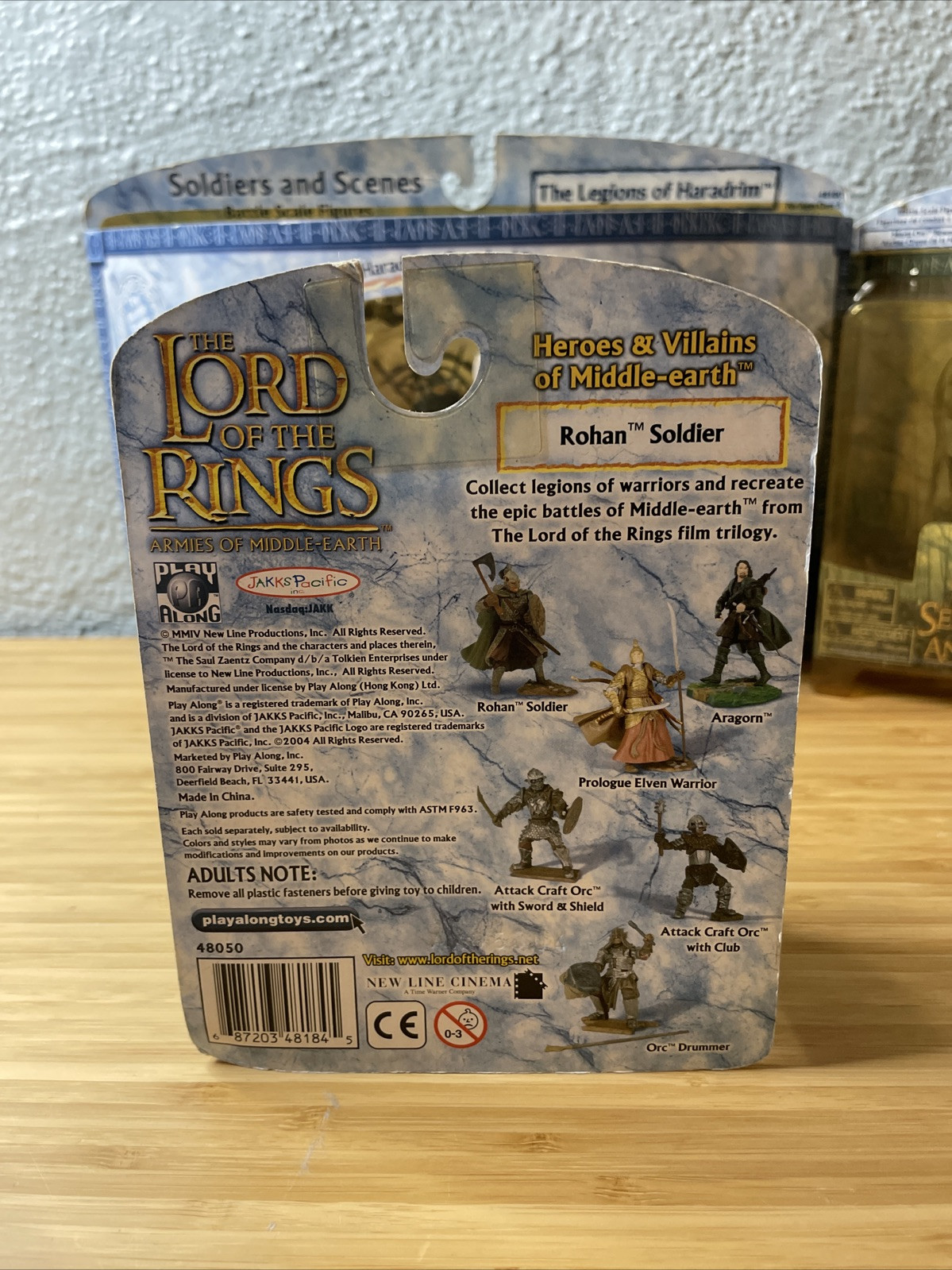 Lot Of 3 Lord Of The Rings Armies Of Middle Earth Figurines Orc Rohan Haradrim