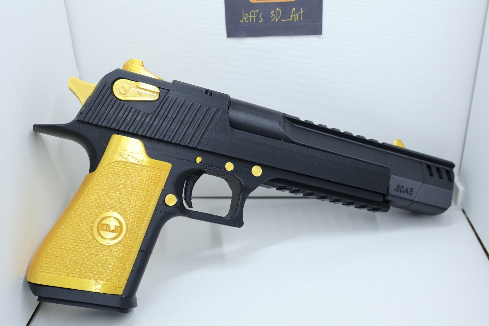 Desert Eagle 1:1 Scale Model Gun Barrel Customize Removable