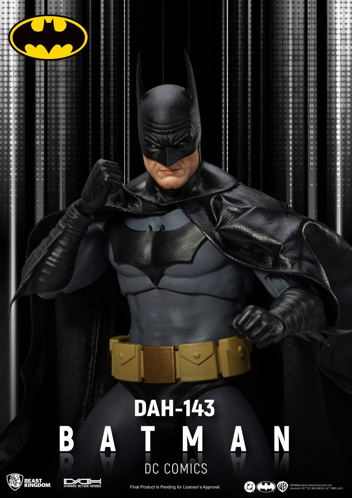Beast Kingdom DAH-143 DC Comics Batman 8 Inch Action Figure