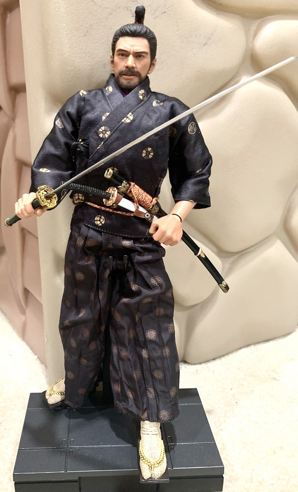 1/6 Scale Custom Kitbash Samurai Japan Japanese Ancient Warrior Kimono Metal Kat