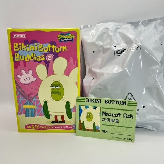 Authentic SpongeBob SquarePants Bikini Bottom Buddies Series 2 Confirmed Style