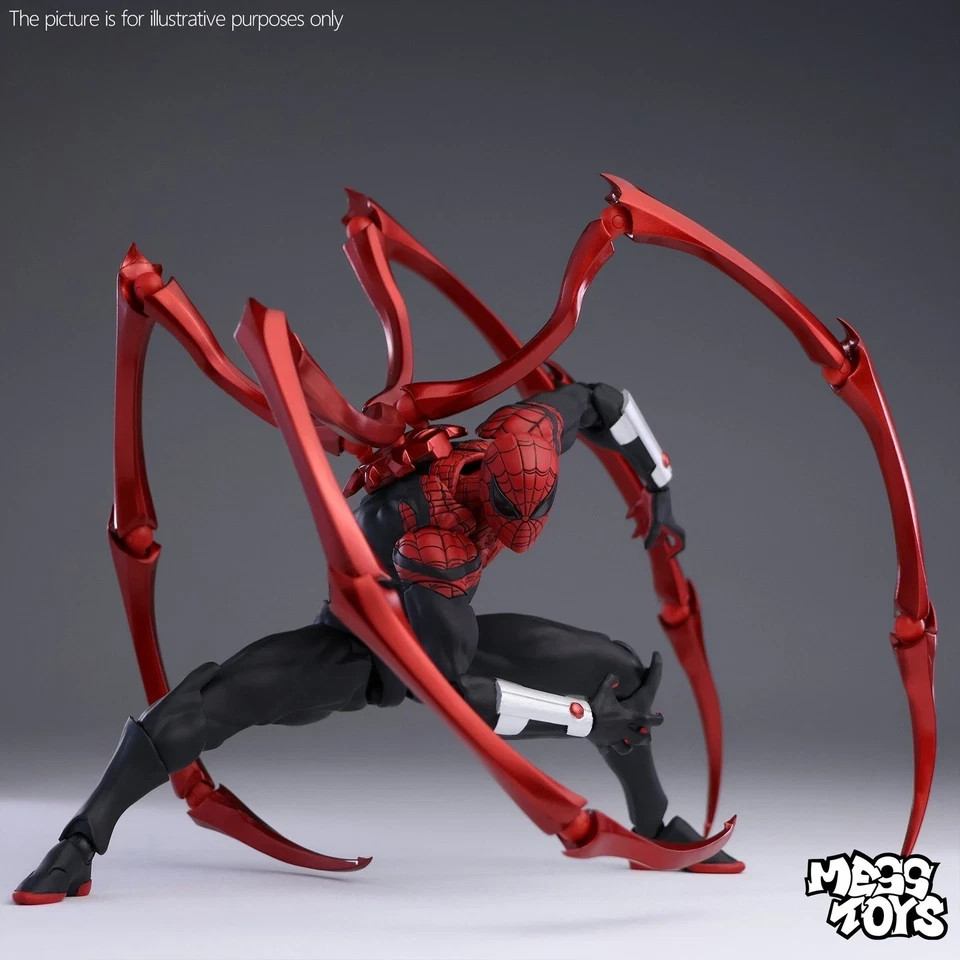 In Stock MESS TOYS Superior Spider Man Peter Parker Doctor Octopus Action Figure
