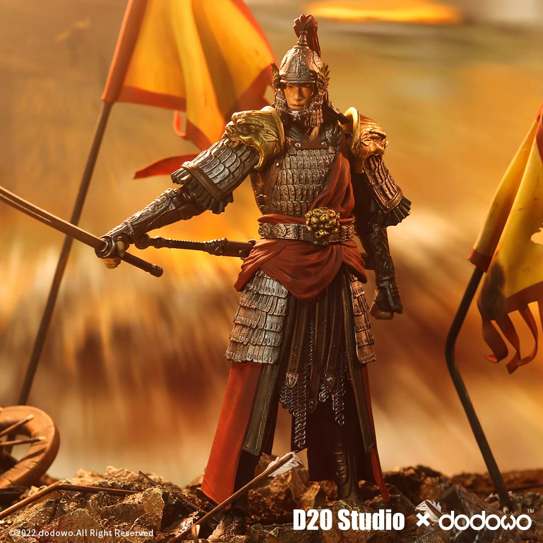 D20 DODOWO Return to Empire Chinese Swordsman Highly Articulated 1/12 Finished