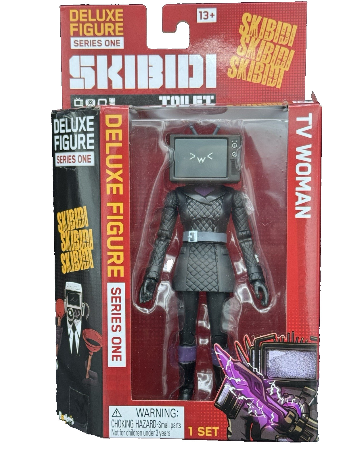 Bonkers Toy Co. 2025 SKIBIDI Toilet Series One “TV Woman” 6″ Deluxe Figure