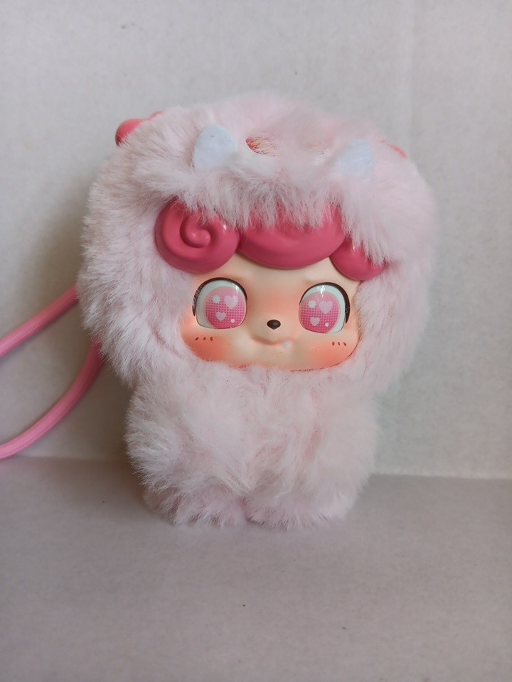 Q.KID EMOTIONAL HAIRY MONSTER AFFECTION BLIND BOX LOVE PINK FIGURE Jotoys