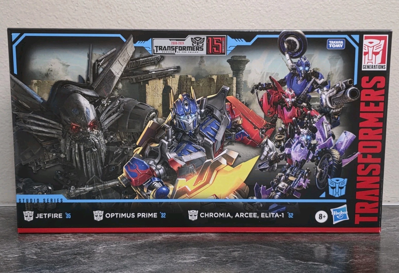 Transformers Studio Series Revenge Of The Fallen Jetfire Optimus Prime Box Set