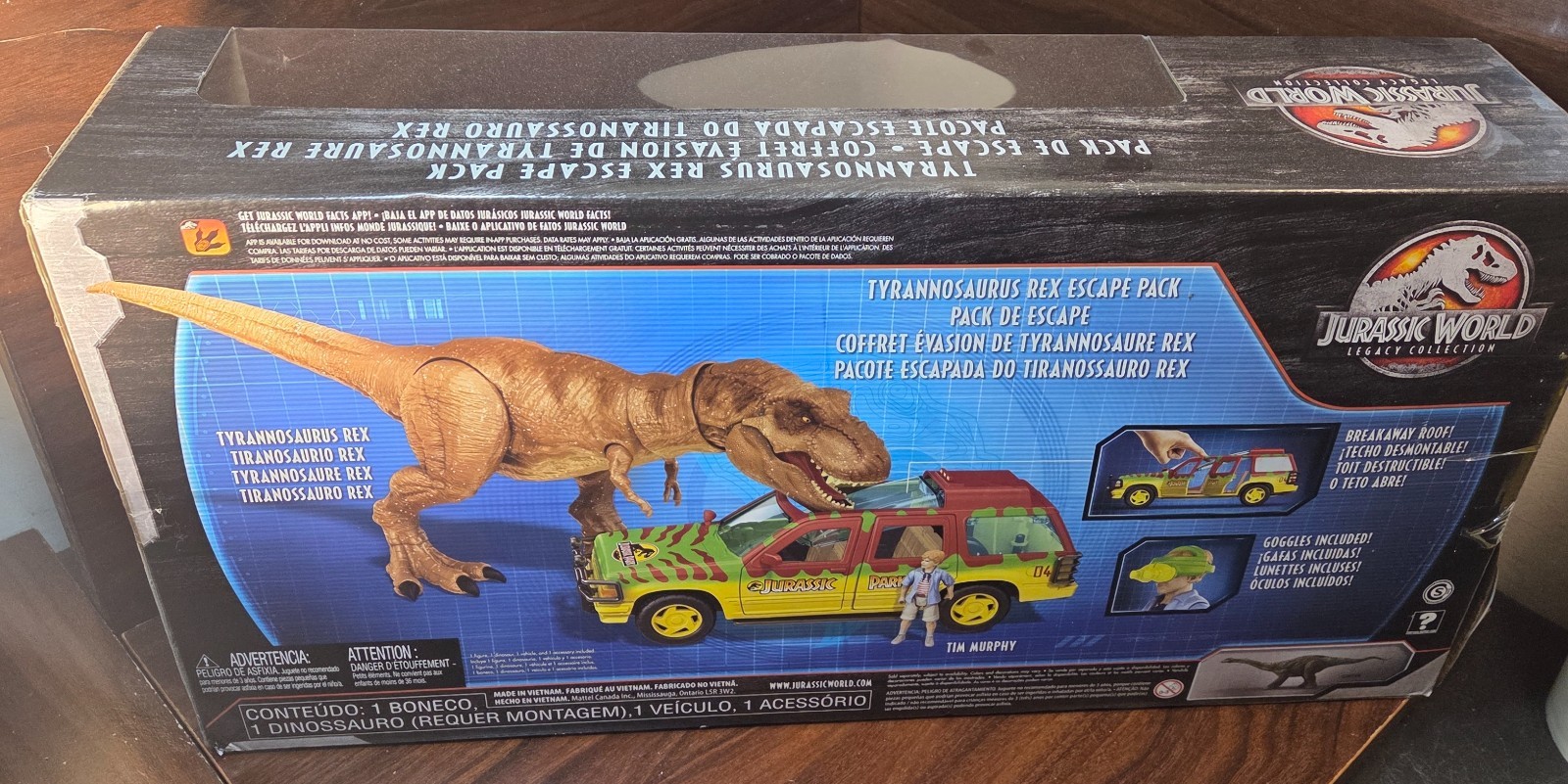 Jurassic World Legacy Collection Tyrannosaurus Rex Escape Pack Action Figure-NEW