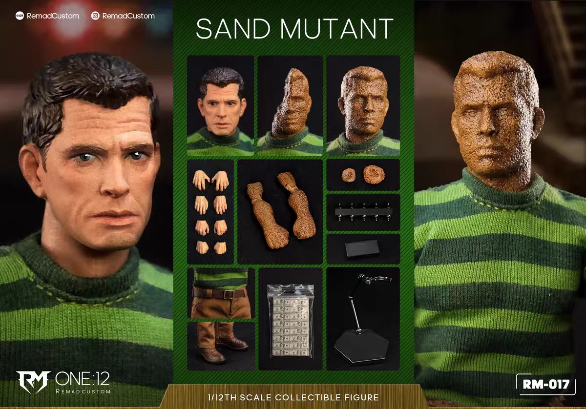 In Hand Remad Custom 1/12 Sand Mutant RM-017 Action Figure Sandman
