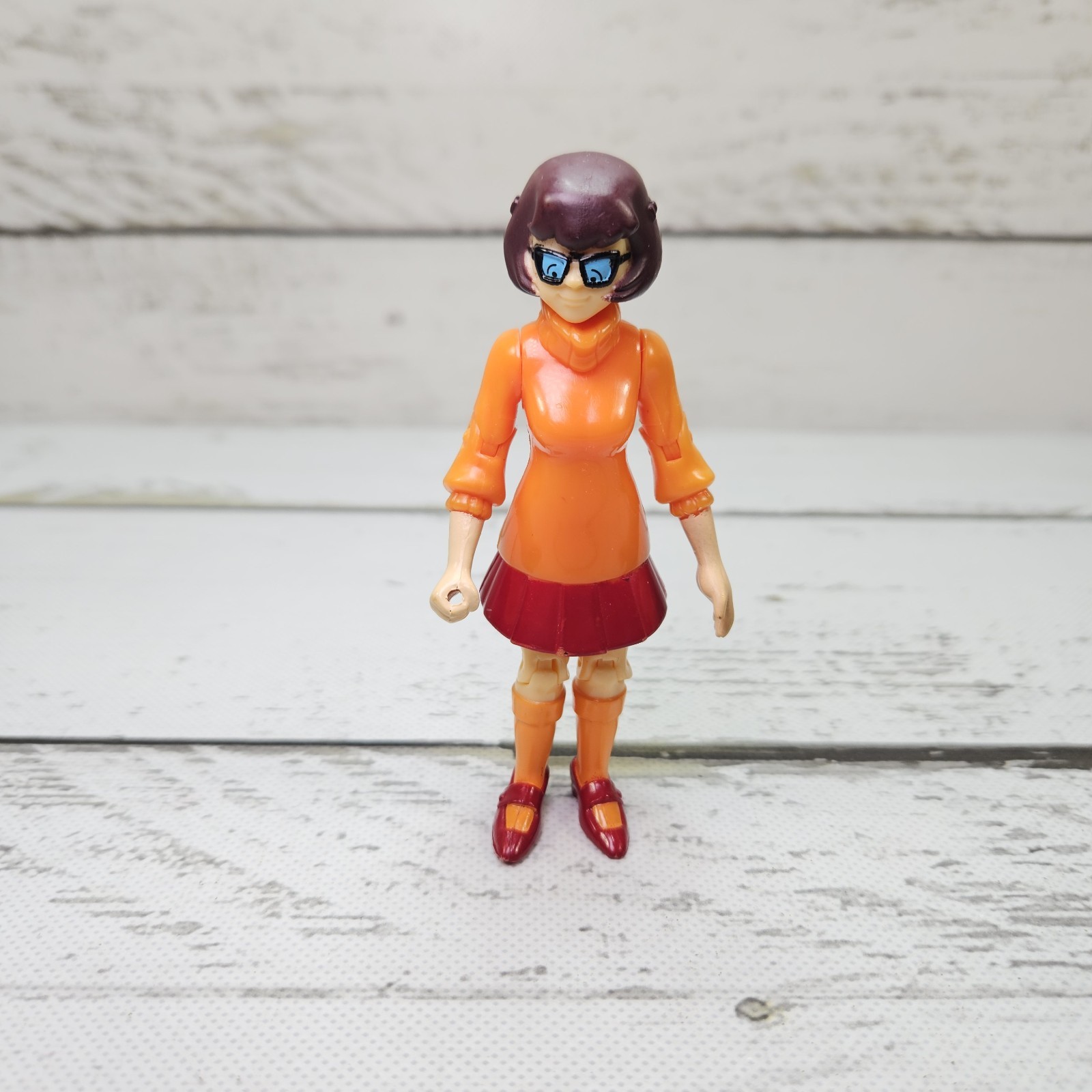 Character Options Scooby Doo Velma 2011 4″ Adjustable Figure Hanna Barbera