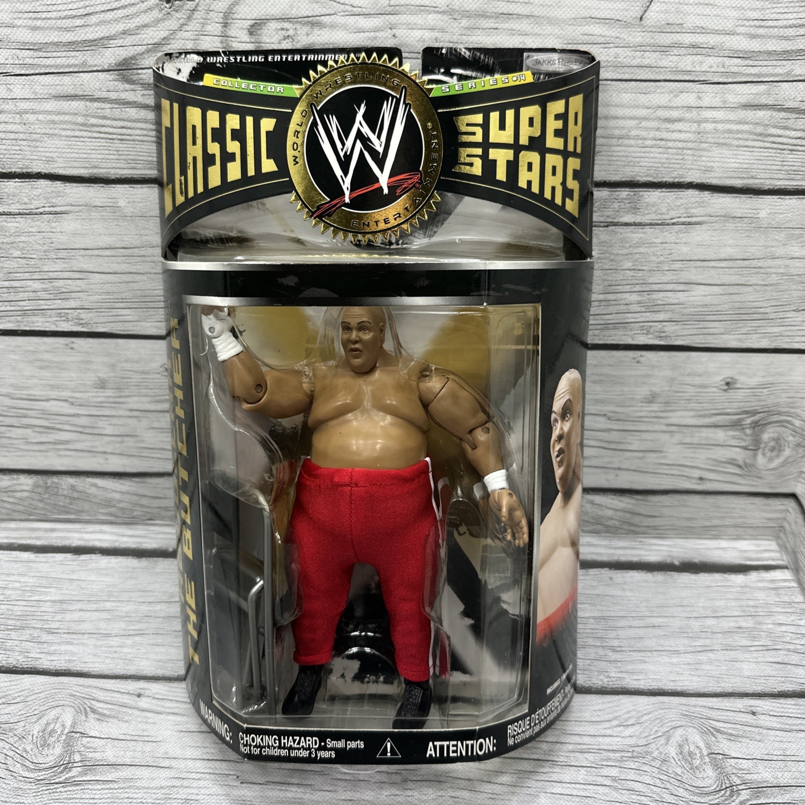 WWE CLASSIC SUPERSTARS SERIES 14 ABDULLAH THE BUTCHER FIGURE JAKKS PACIFIC NEW