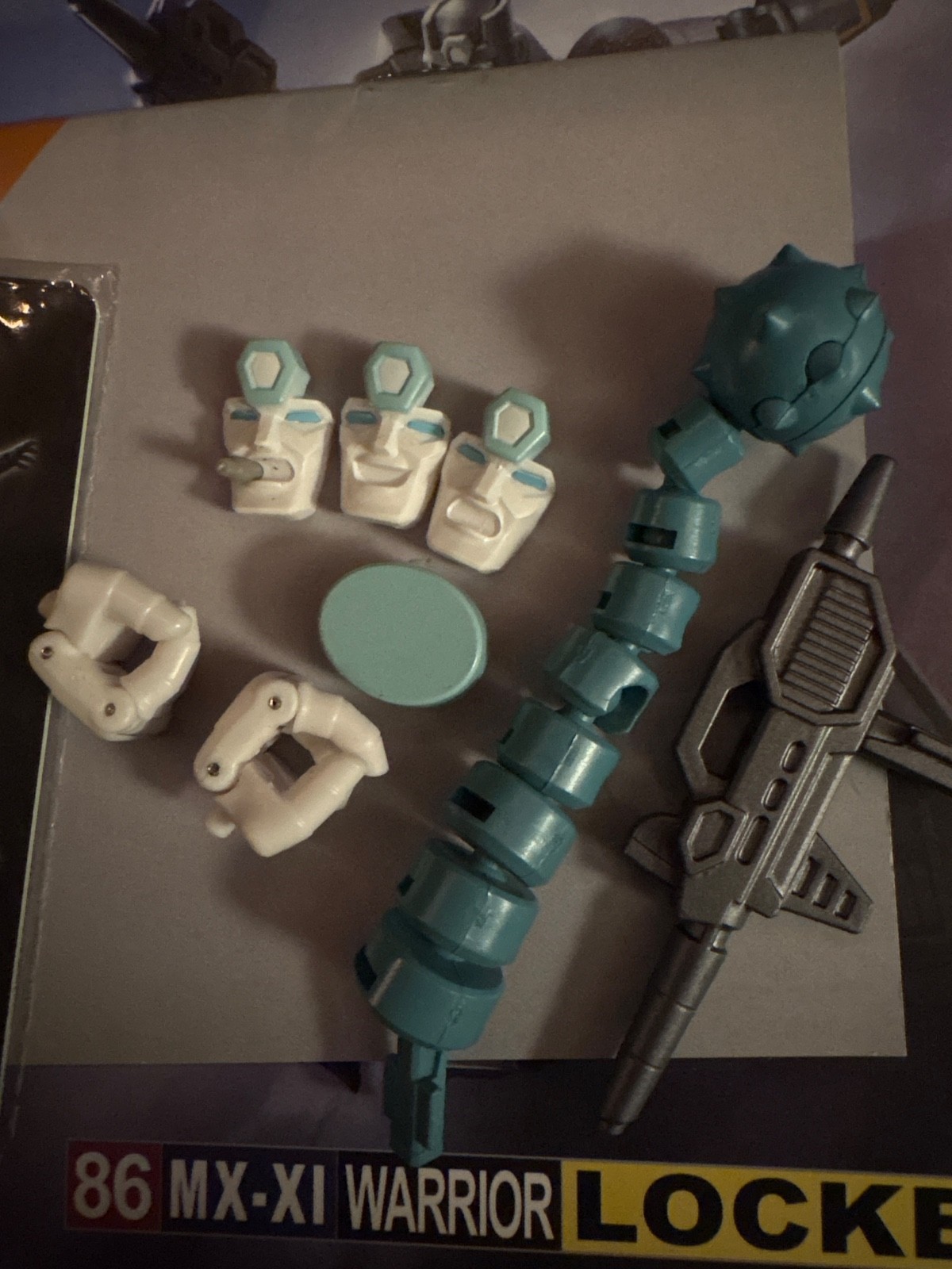 X-Transbots MX-XI Locke figure – third-party masterpiece parts