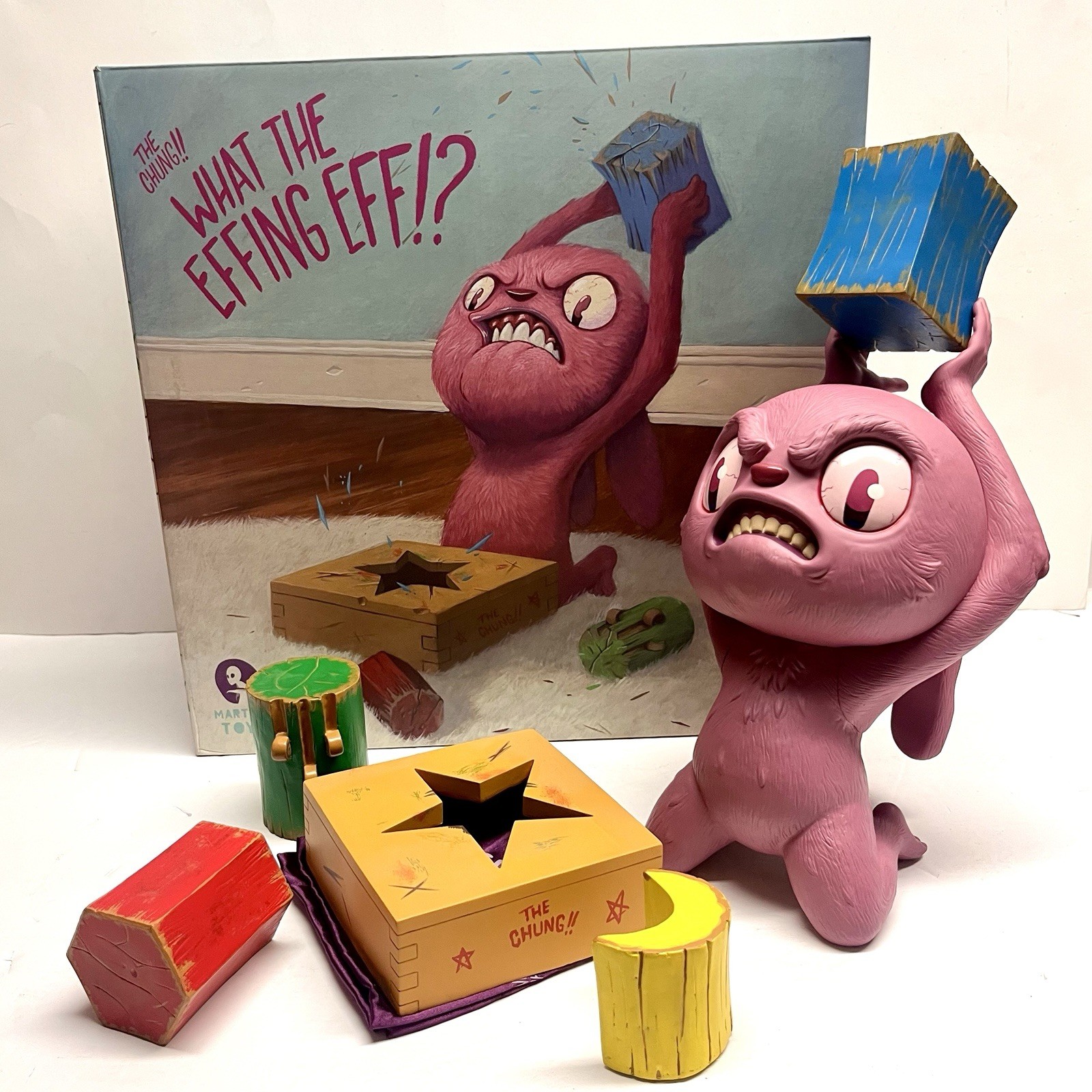 What The Effing Eff!? – Bunny With Blocks – Martian Toys David Chung
