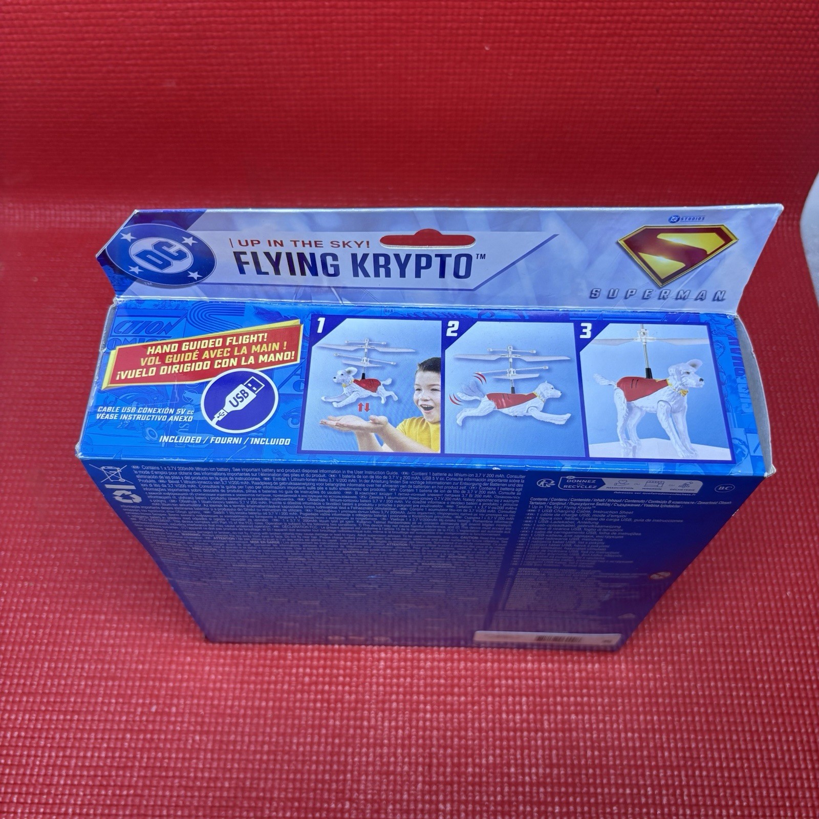 Superman – Krypto Flying Toy | DC Studios Spin Master Warner Bros. | NEW in Box