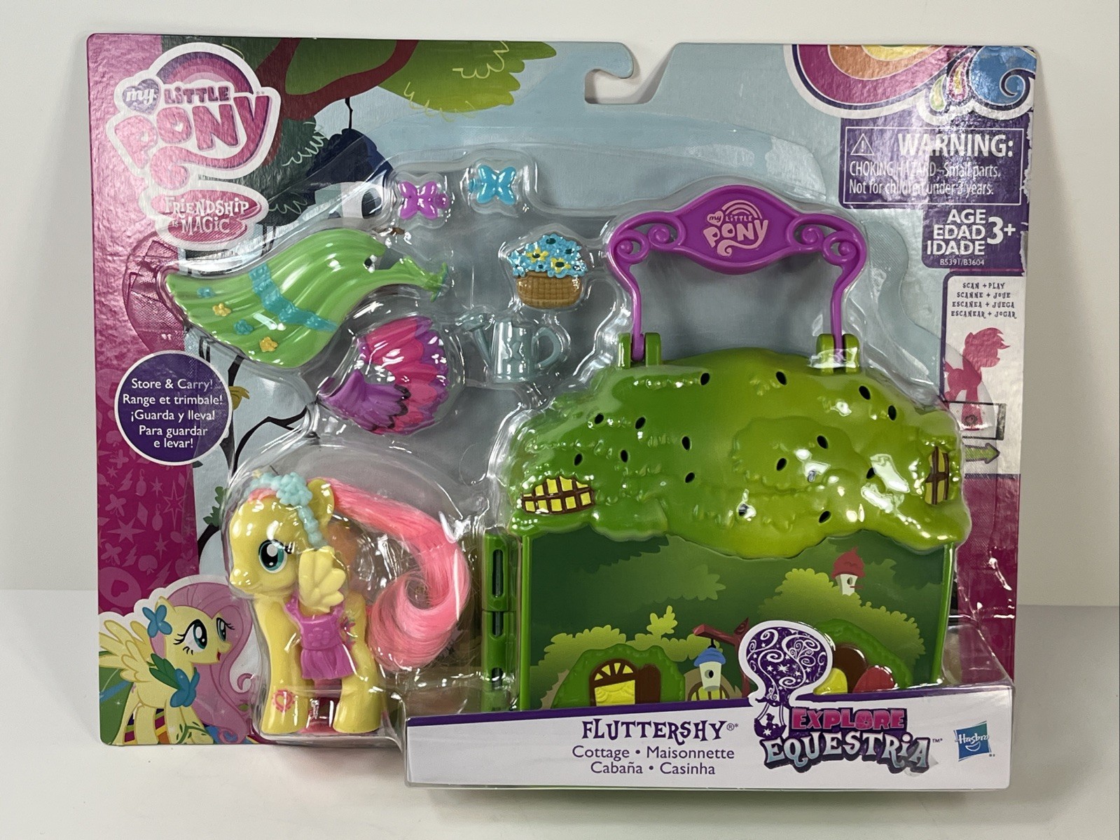 MLP Friendship is Magic Fluttershy Cottage Store & Carry Explore Equestria 2015