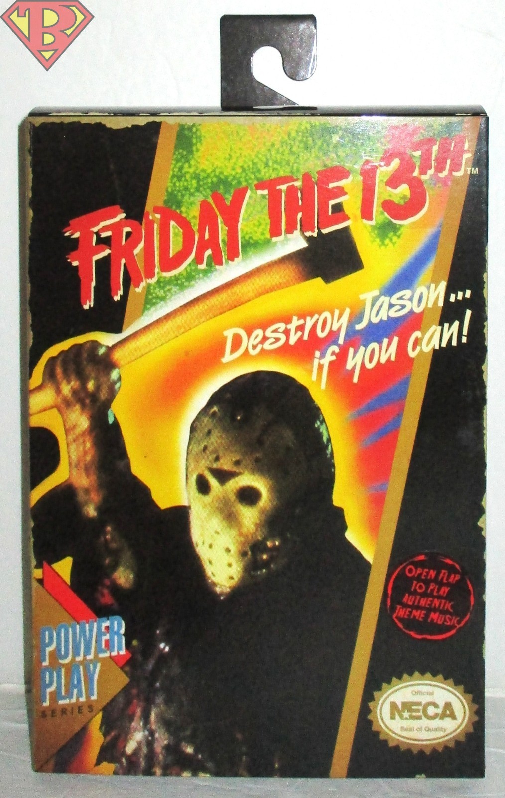 JASON VOORHEES Classic Video Game Appearance Friday the 13th 7″ Figure w/ Sound
