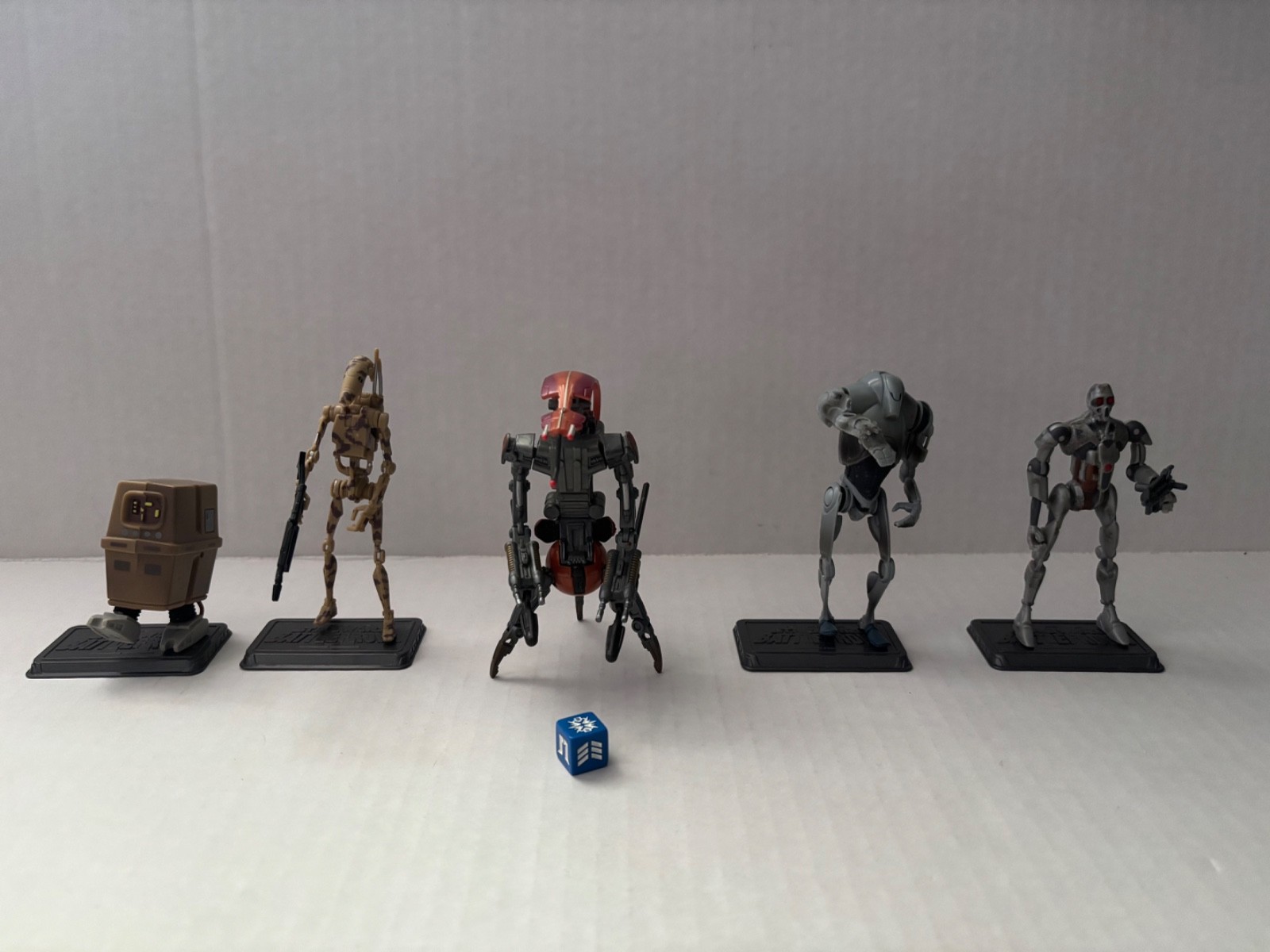 Star Wars Battlefront 2 Droid Set pack TRU Exclusive Missing 2 Figures 3.75 2008