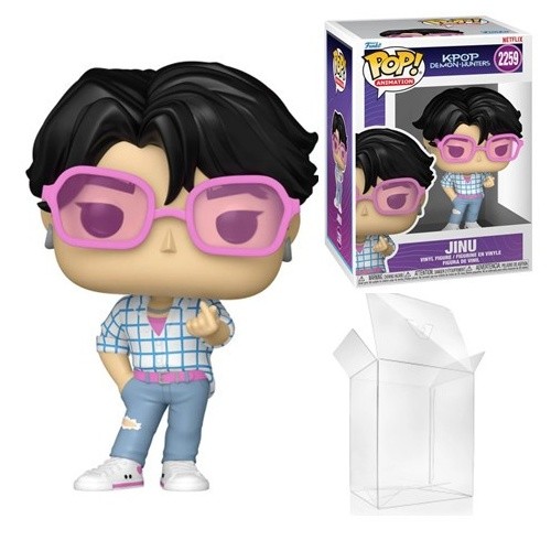 KPOP Demon Hunters Jinu Funko Pop! Vinyl Figure #2259 w/Protector (HUNTR/X)