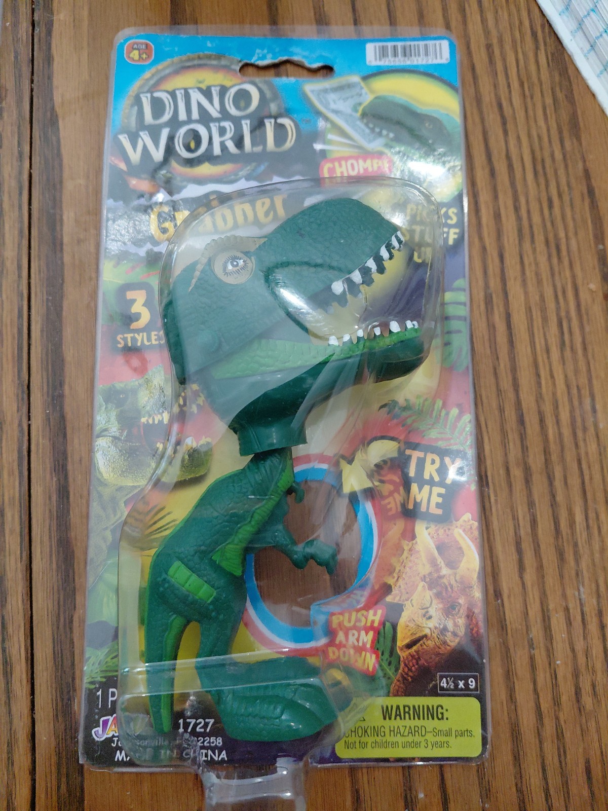 DiNO World grabber Dinosaur New