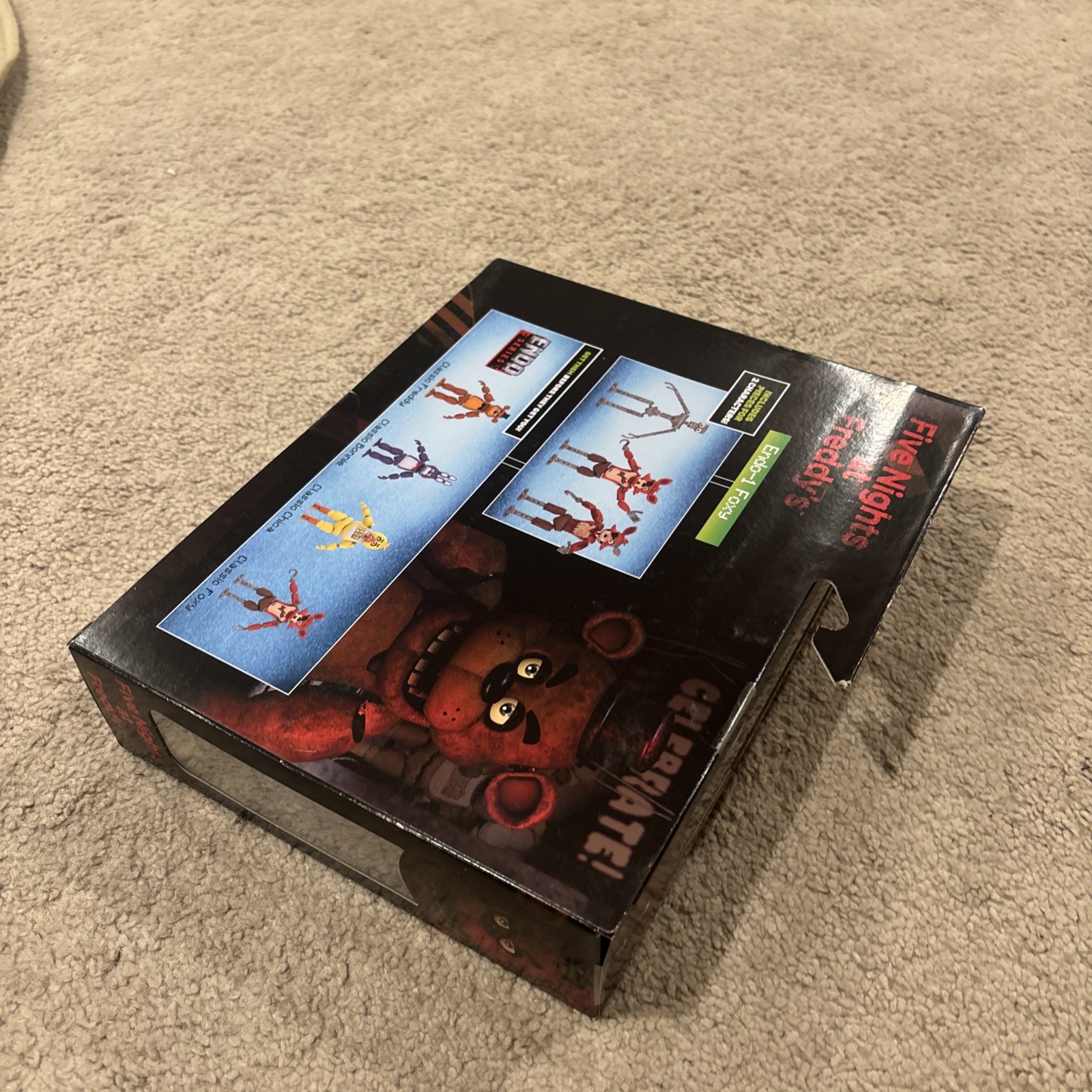 FNAF Five Nights at Freddy’s Jazwares Endo Series Foxy & Withered Foxy New Read