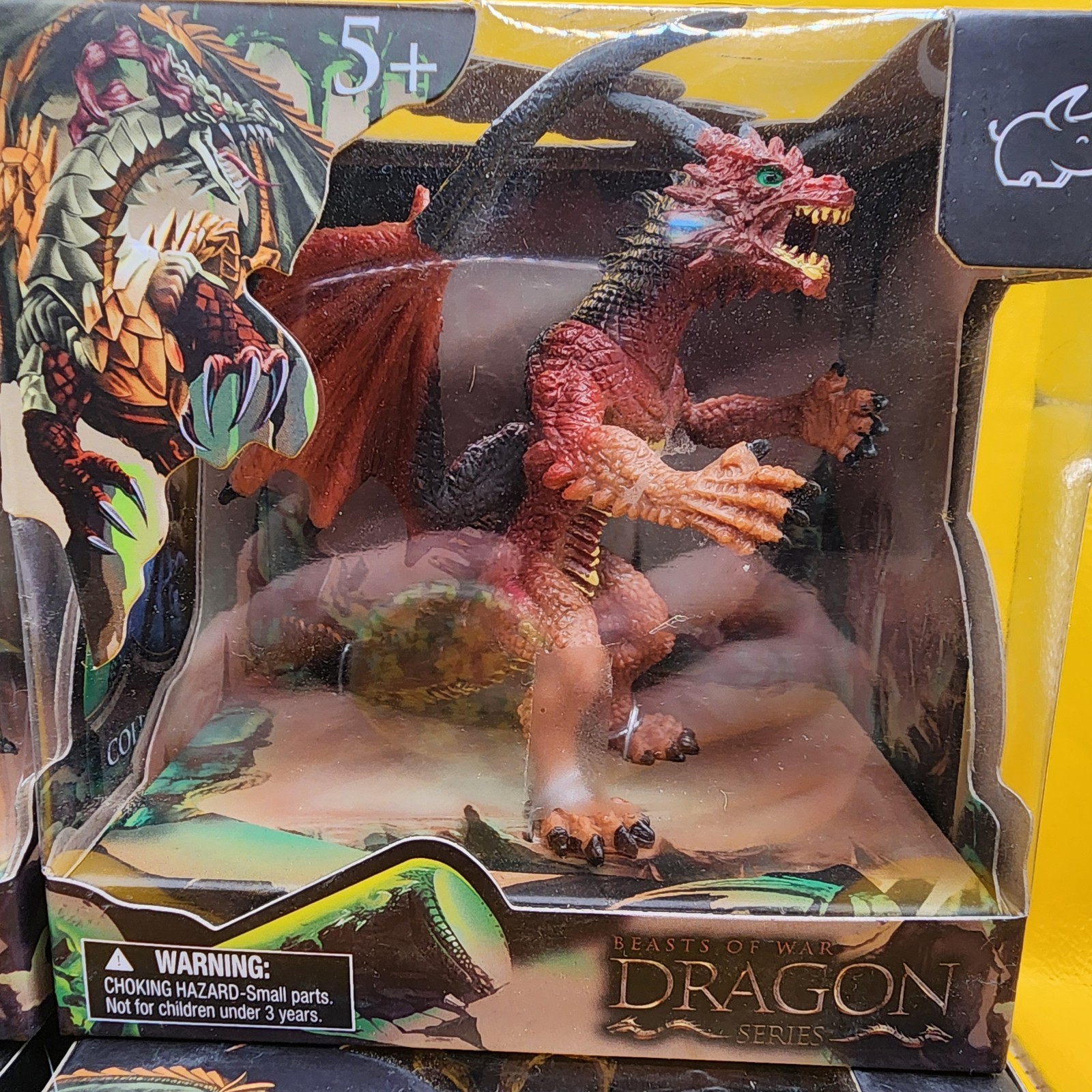 4 Beasts of War Dragon Series Bullsitoy 4 Inch Figure Lot
