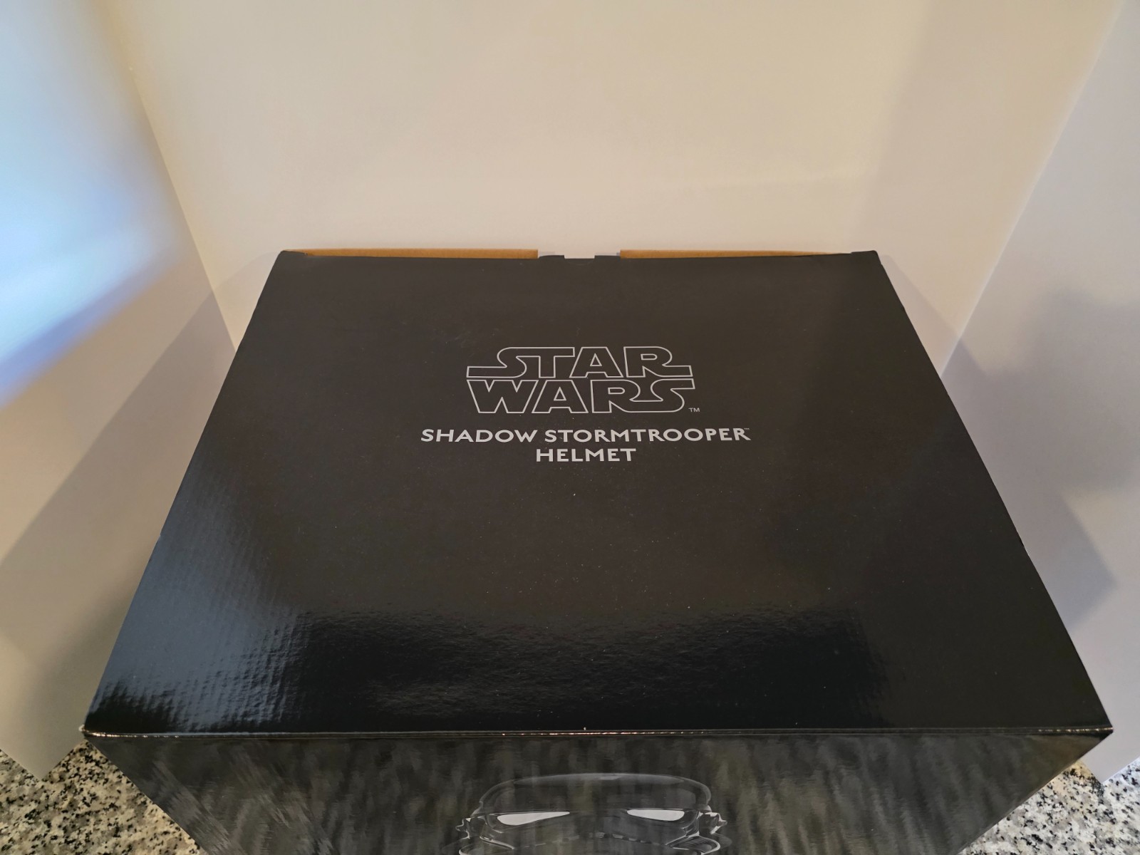 Shadow Stormtrooper Helmet 1:1 FULL Size STAR WARS Anovos Disney MIB NEW
