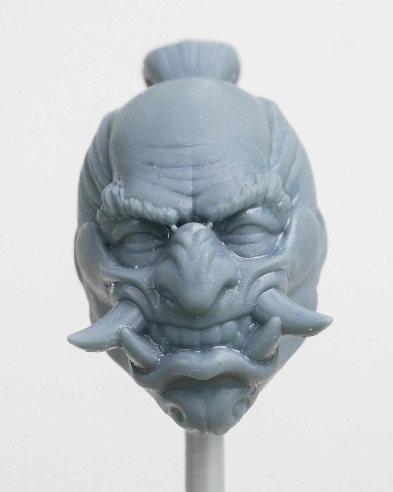 Mythic Legions Hanbō Warrior Mask Head 1:12 Custom Resin 3d Print