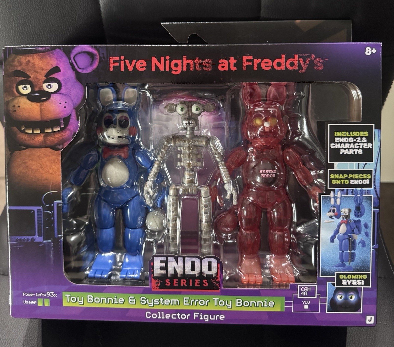 Five Nights at Freddy’s Endo Series 2 FULL SET Freddy Bonnie Chica Mangle FNAF