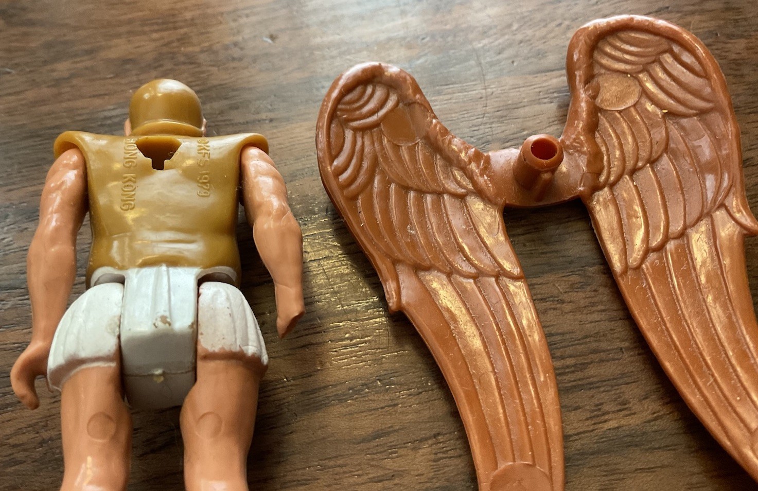 Vintage Mattel 1979 Flash Gordon Figure Lot of 4 Original Vultan Wings Read