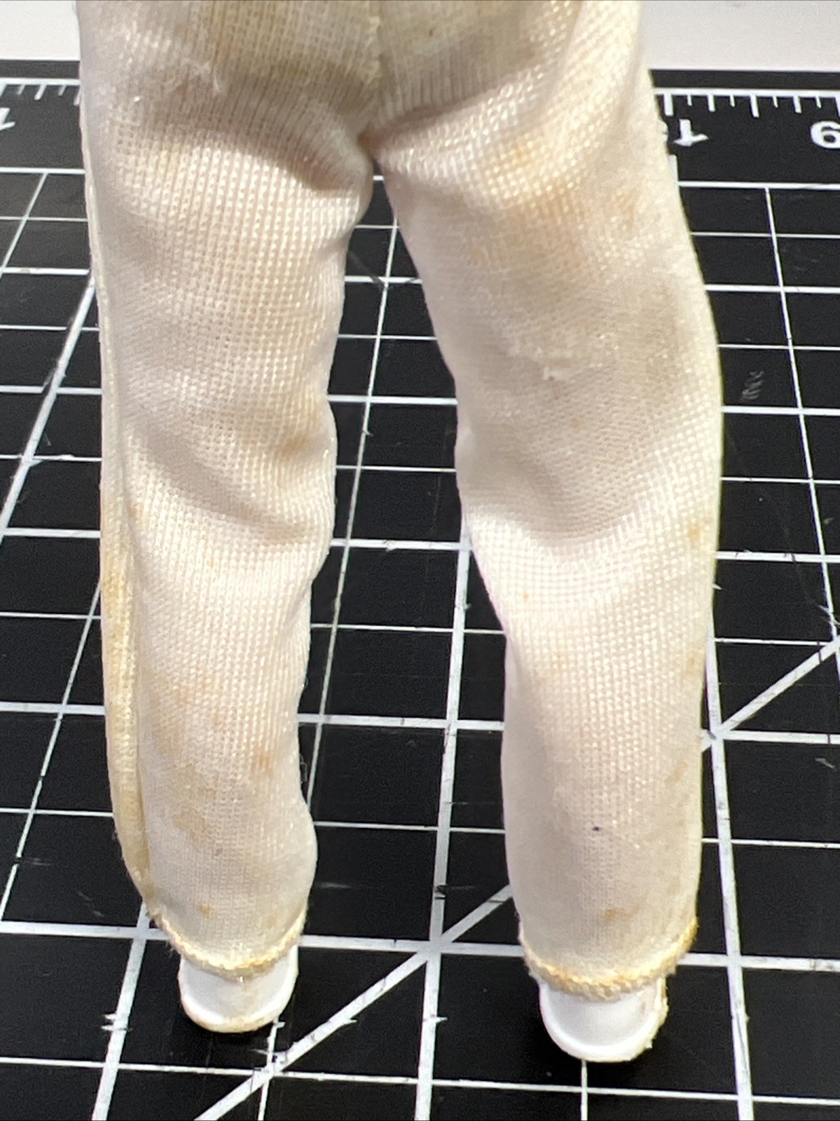1972 Ideal Toys Evel Knievel Figure Bendy Rubber w/ Shoes Helmet Belt VTG 1970s