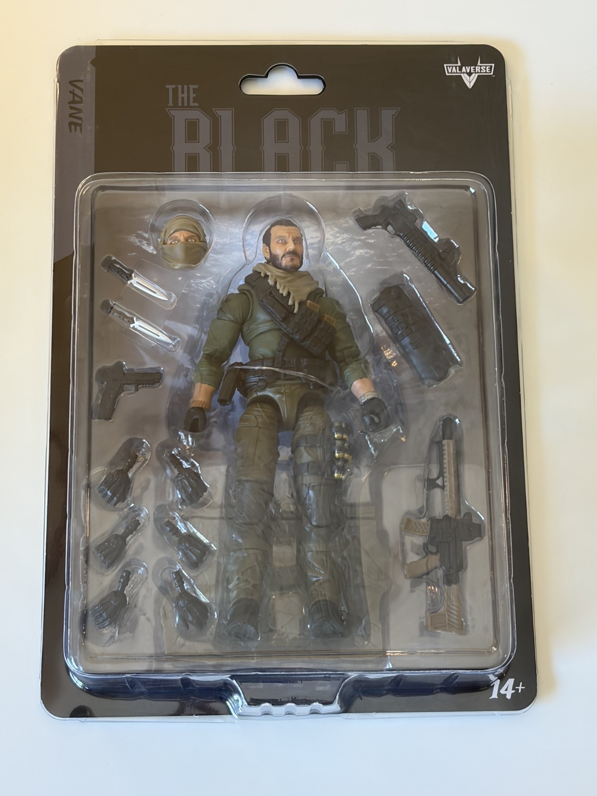 VALAVERSE ACTION FORCEt 1:12 THE BLACK VANE 1st MATE PIRATE 6” FIGURE MOSC COOL!