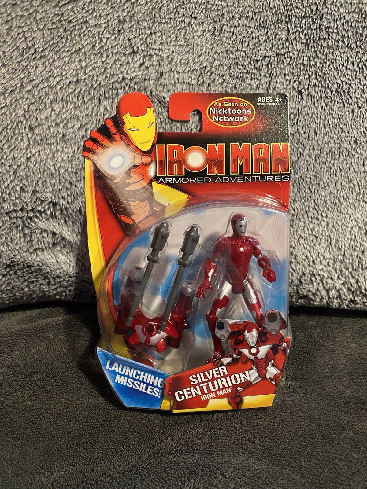 Iron Man Armored Adventures Silver Centurion Figure New Marvel Nicktoons