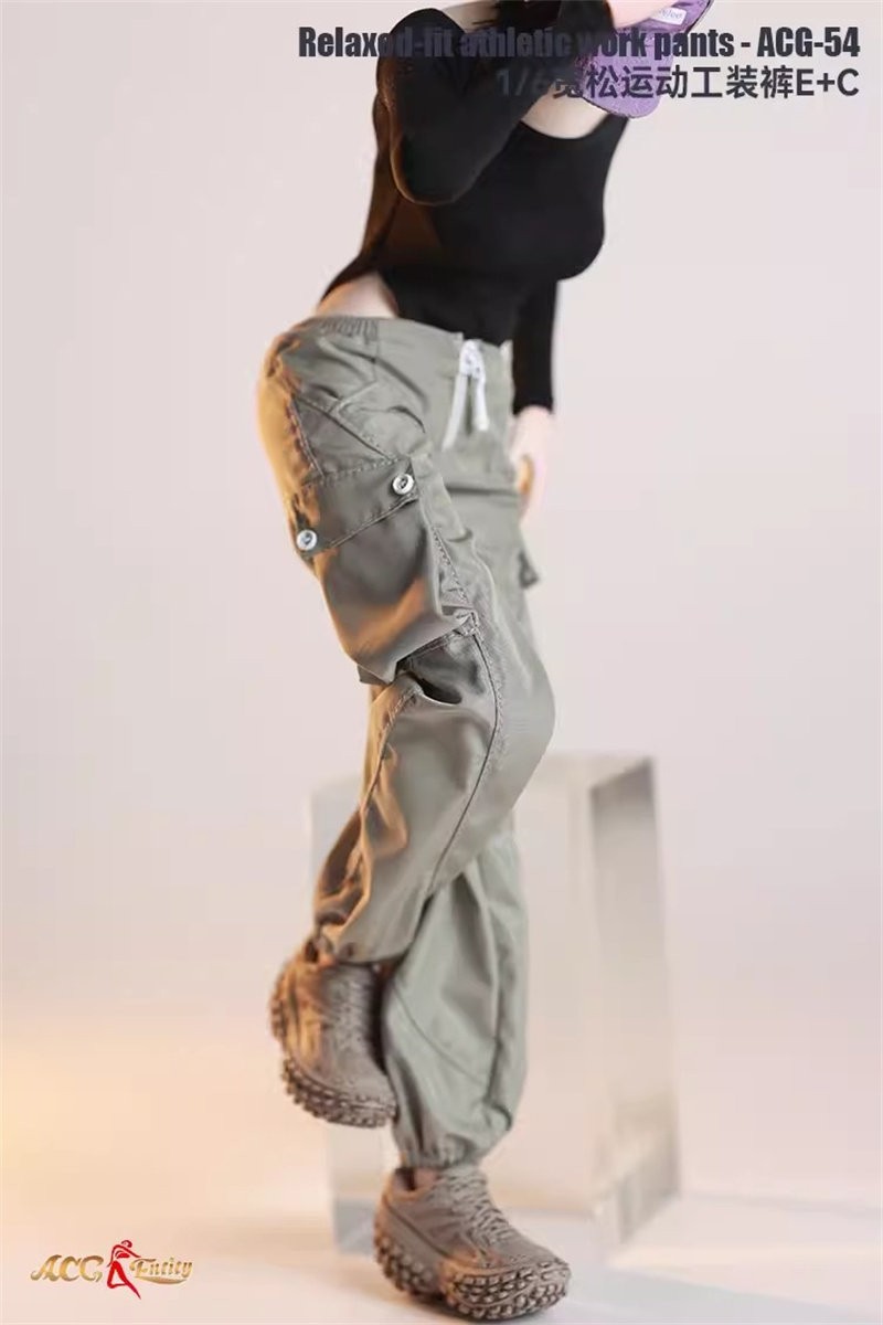 ACG-54 1/6 Sports Overalls Pants Swimsuit Jumpsuit Outfit For 12”Female Figure