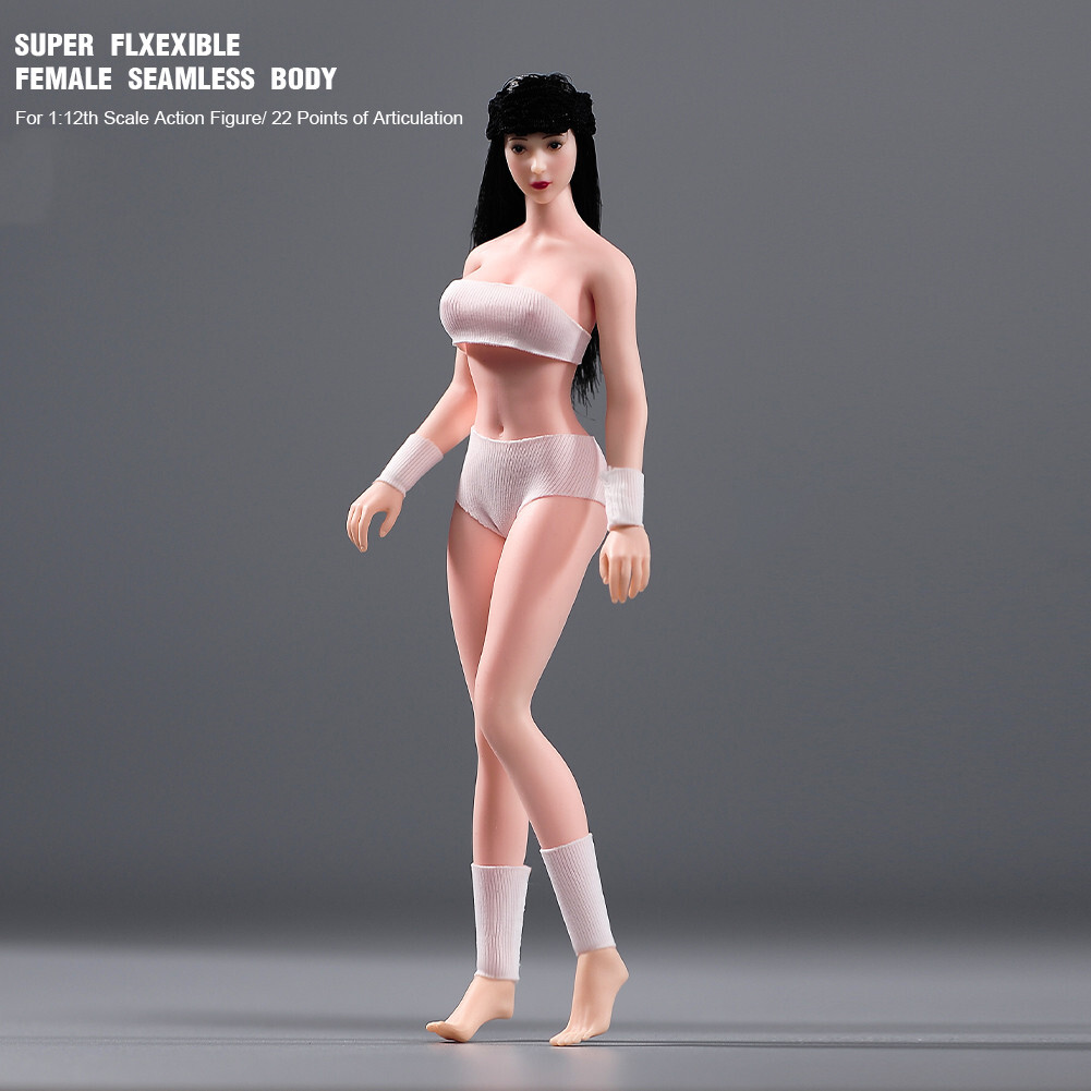 TBLeague 1/12 Flexible PH T01B Medium Chest pale/suntan Body Female Figures Doll