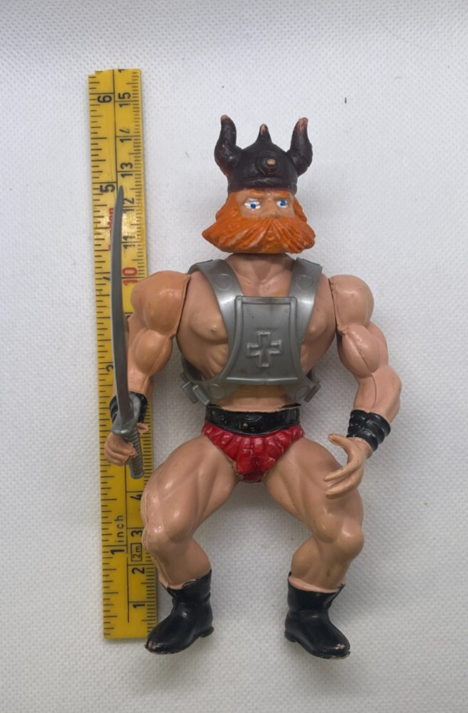 Galaxy Heroes Huk Blue Eye Version 1987 Mannix Vintage MOTU KO
