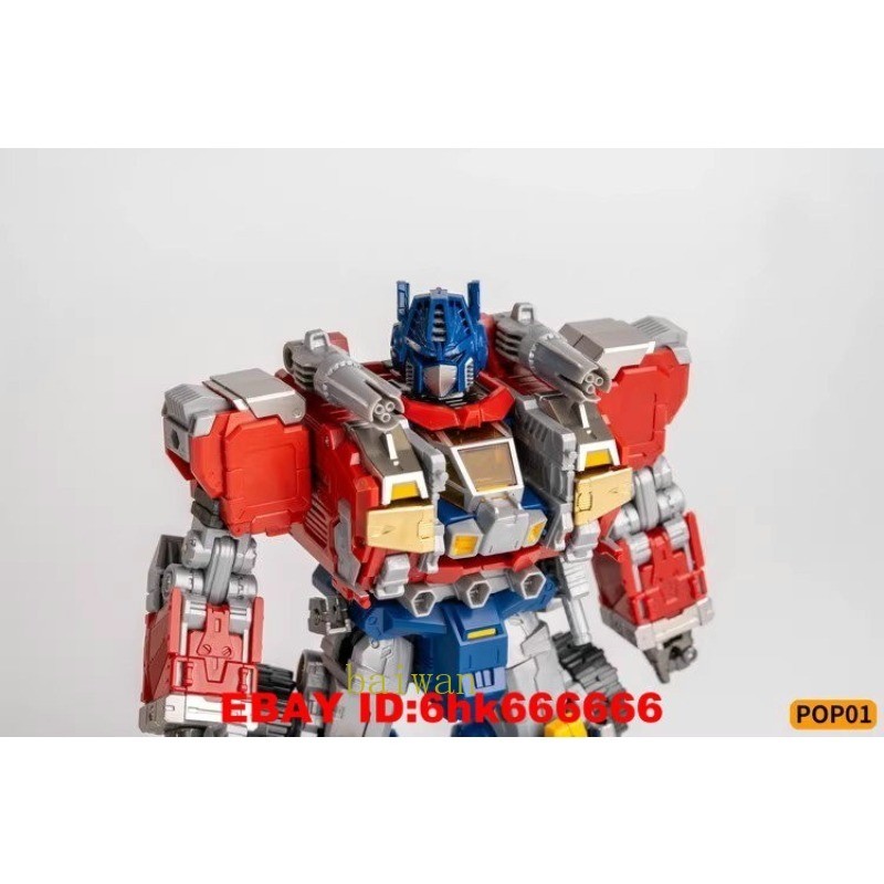 New 4th Party Diaclone-POP01 OP Prime Action Figure Transforms Toy 18x30cm Gift