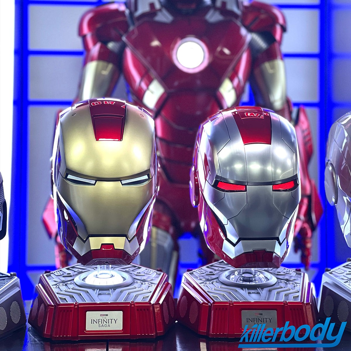 Killerbody 1:1 Collectible Iron Man Voice Control MK7 Helmet Wearable Props
