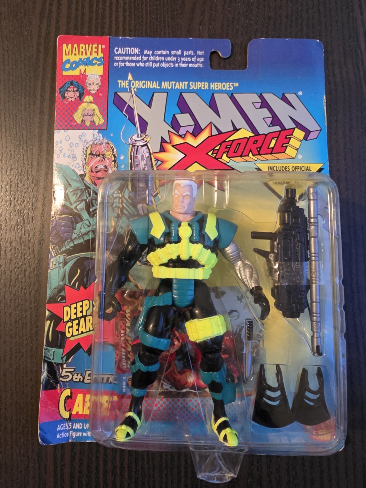 X-Men/X-Force Cable 5th Edition with Deep Sea Gear by Toy Biz 1994 Marvel Comics