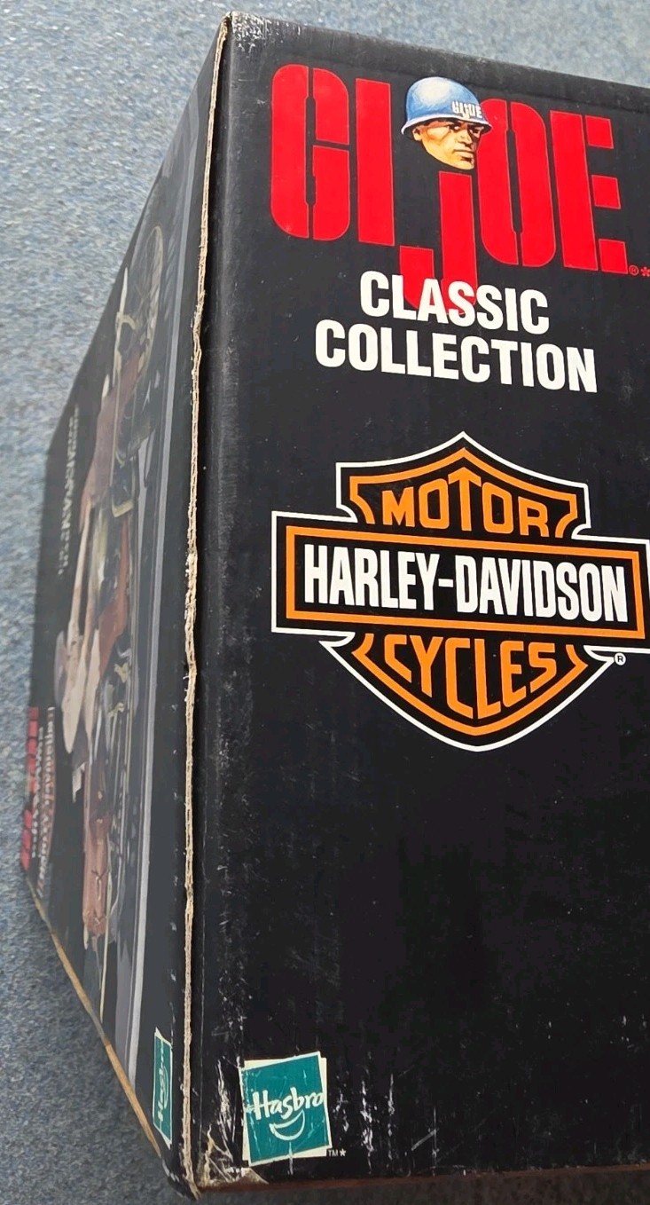 GI Joe Classic Collection 35th Anniversary Harley Davidson WWII Army Courier NIB