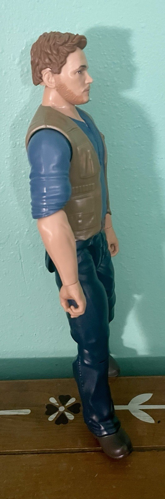 Jurassic World Owen Grady Action Figure Mattel Articulated Chris Pratt 12 Inches