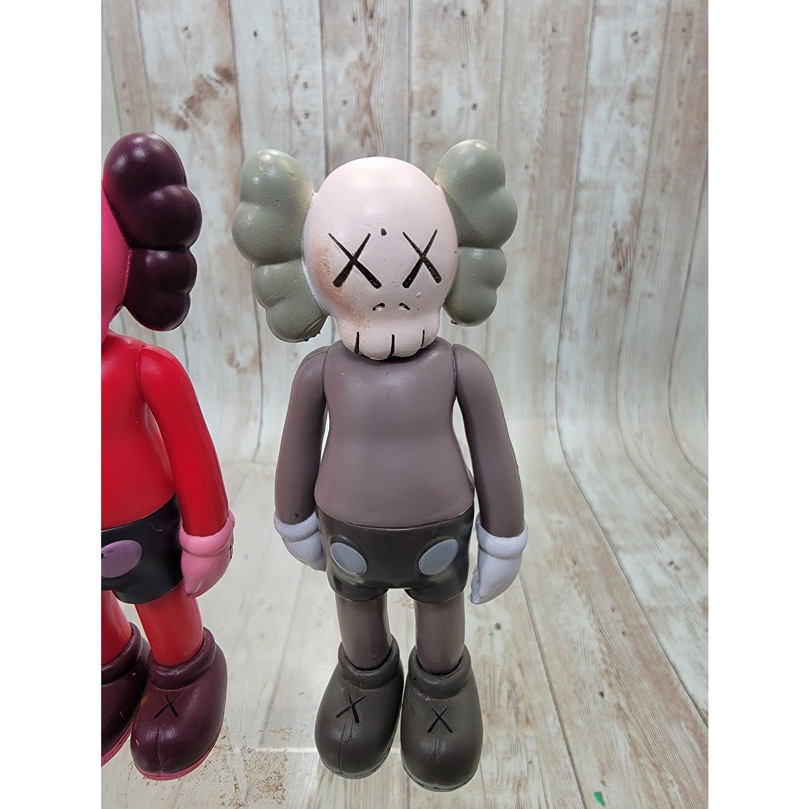 Kaws Inspired Vinyl Mini Figures 4 inches tall Set of 3