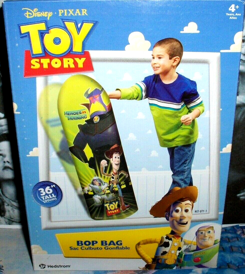 Disney Pixar-Toy Story`36“Inflatable Bop Bag,Indoor Or Out Use- NEW-FREE SHIP