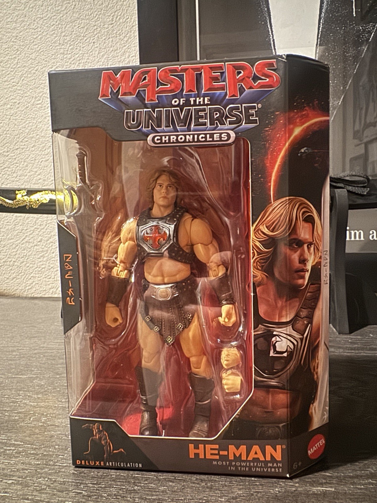 Mattel Masters Of The Universe Chronicles He-Man Deluxe Articulation 6.5 inches