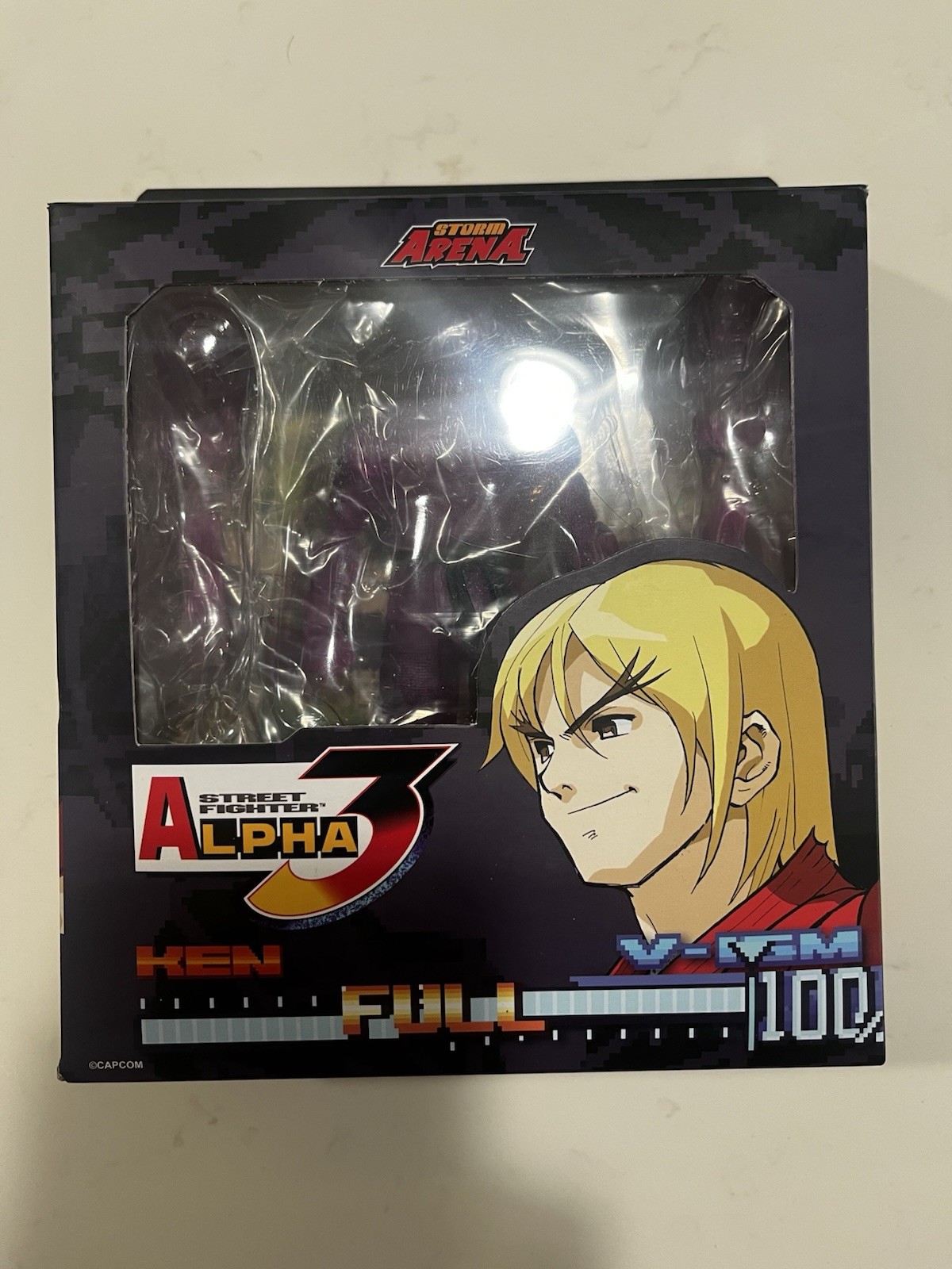 Open Box Exclusive Storm Arena 1/12 scale STREET FIGHTER Alpha 3 Ken V-ism BBTS